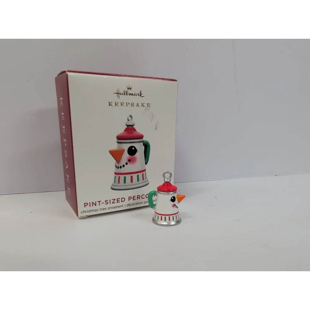 2020 Hallmark Ornament  PINT SIZED PERCOLATOR  Mini Ornament